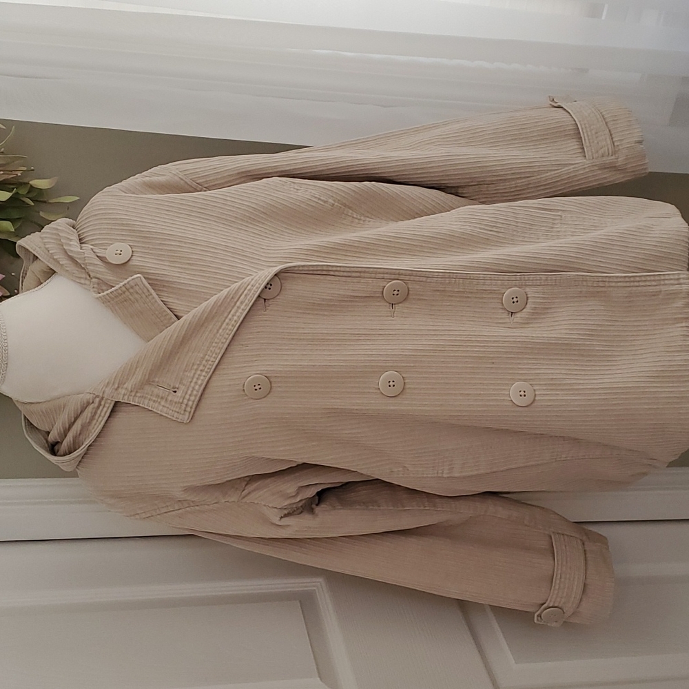 Womens Double Breasted Coat